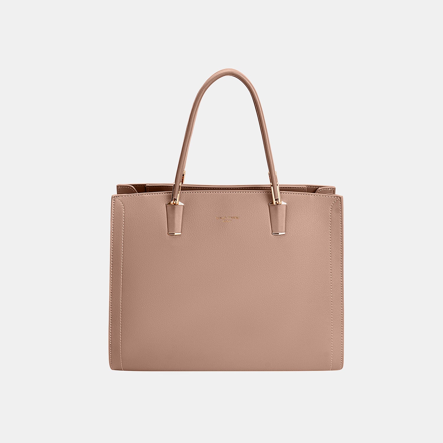 David Jones PU Leather Medium Handbag Pink One Size 