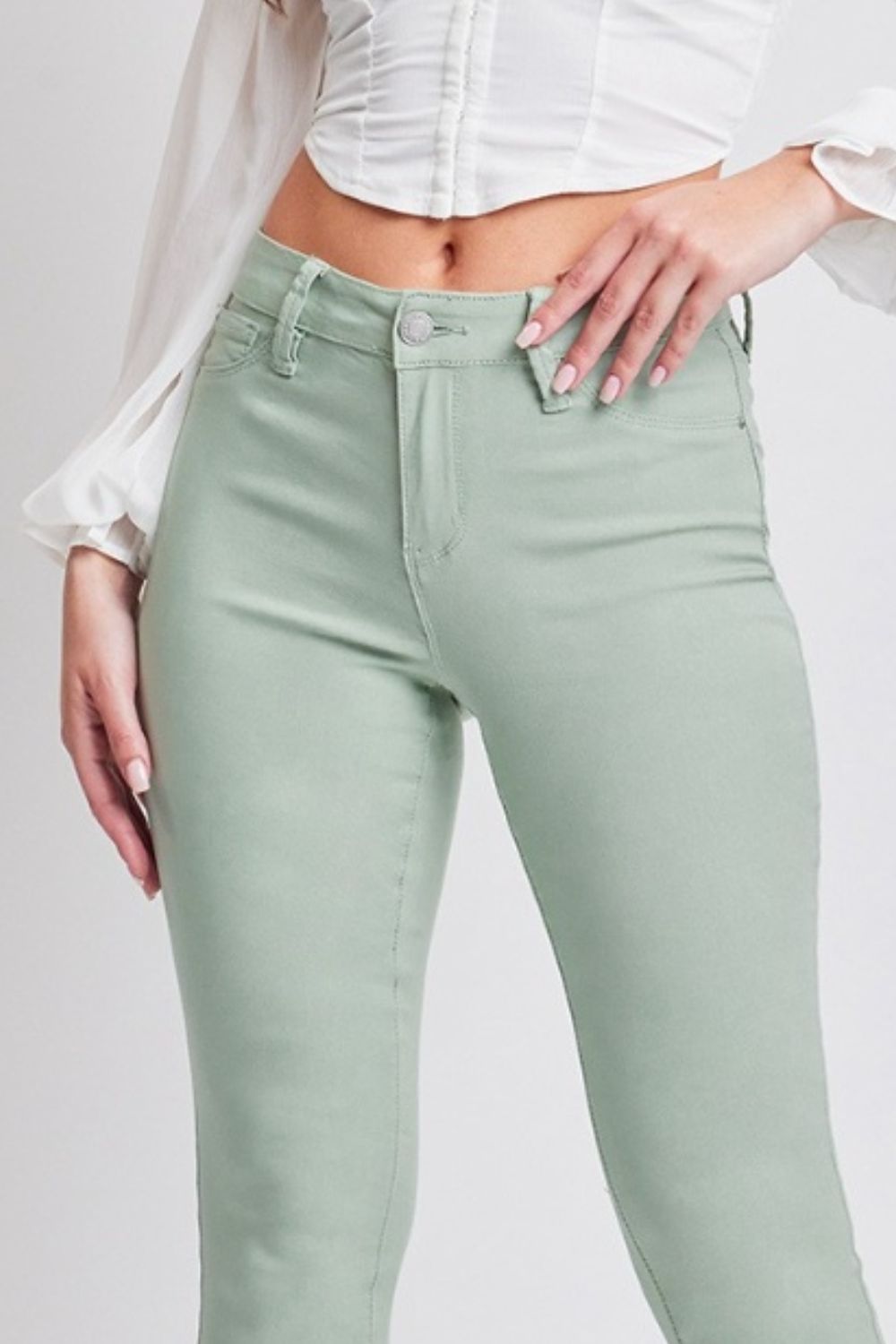 STUNNLY  YMI Jeanswear Hyperstretch Mid-Rise Skinny Jeans   