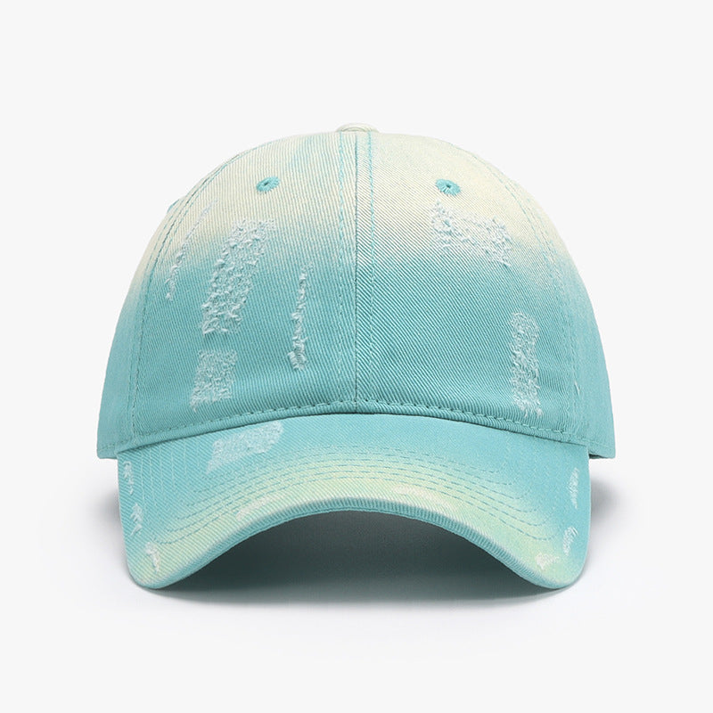 STUNNLY  Adjustable Cotton Baseball Hat Tiffany Blue One Size 