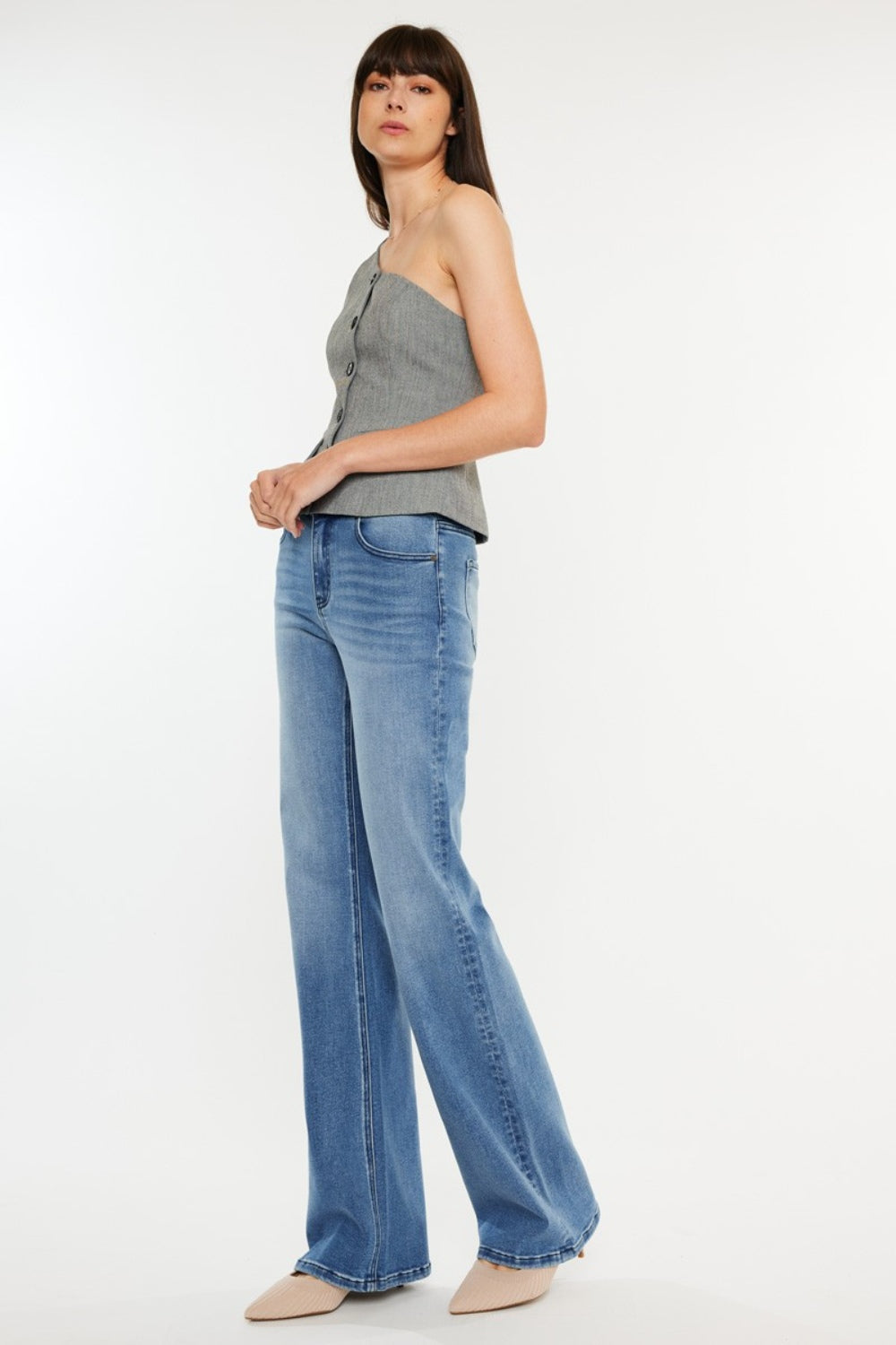 STUNNLY  Kancan Ultra High Rise Cat's Whiskers Jeans   