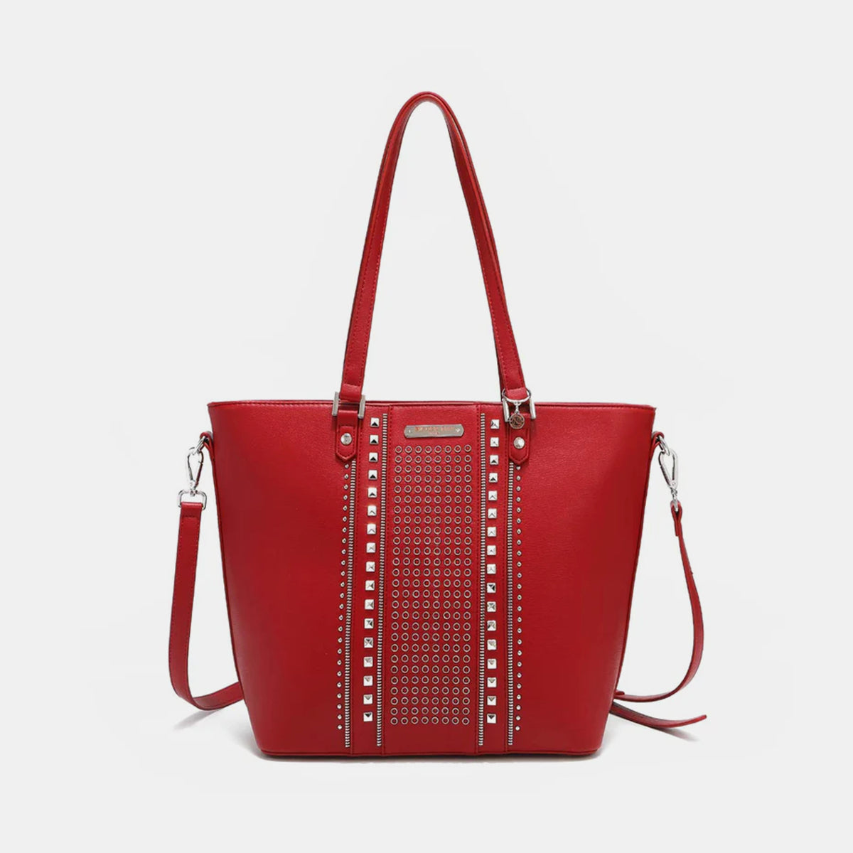 Nicole Lee USA Studded Decor Tote Bag   