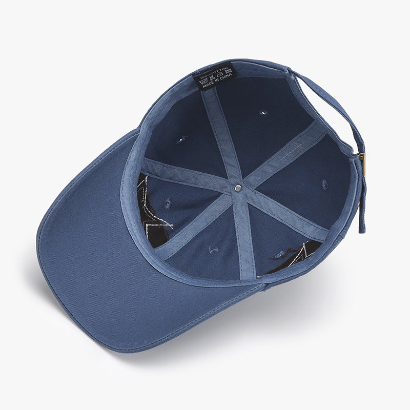 Adjustable Star Raw Hem Cap   