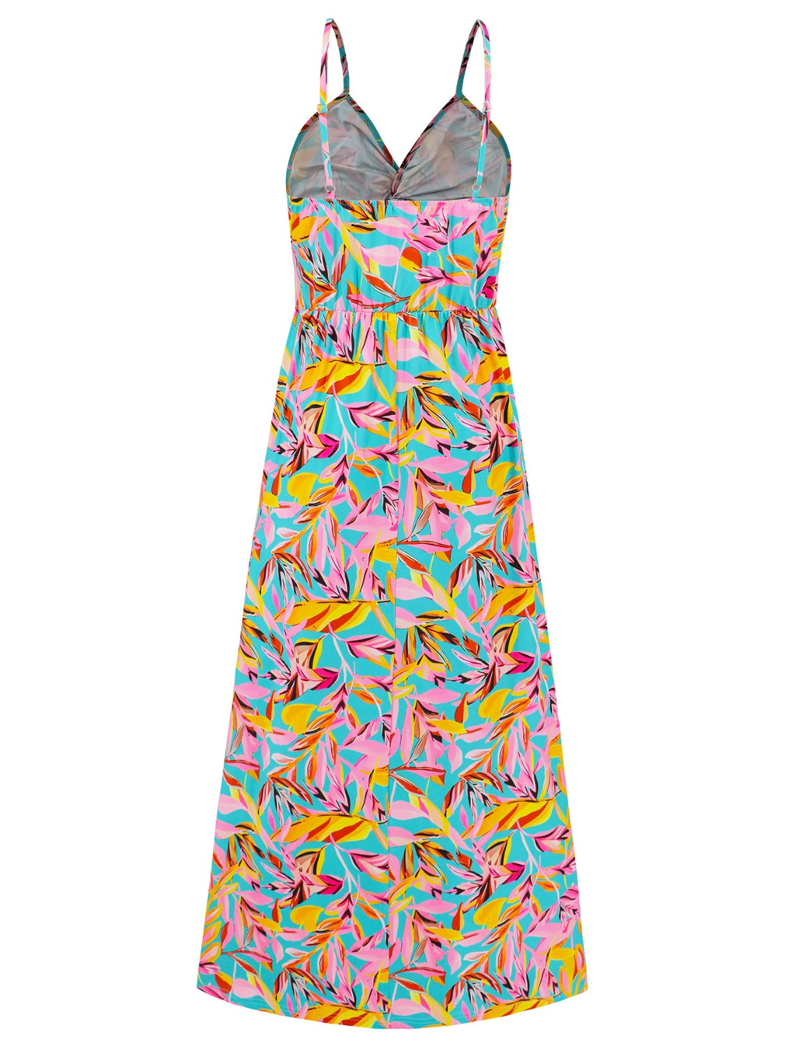 Twisted Printed V-Neck Cami Dress   