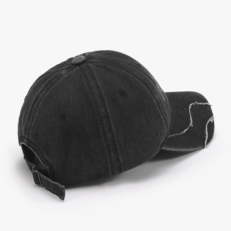 STUNNLY  Raw Hem Adjustable Cap   