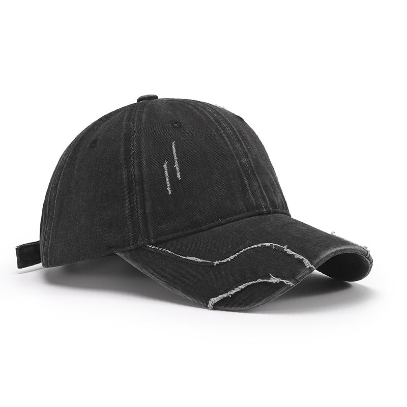 STUNNLY  Raw Hem Adjustable Cap   