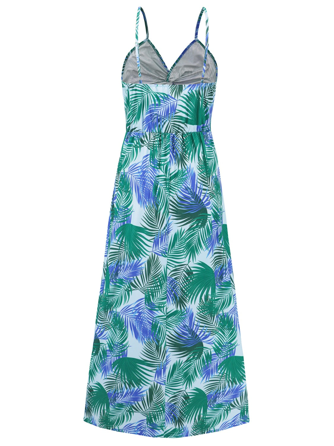 Twisted Printed V-Neck Cami Dress   