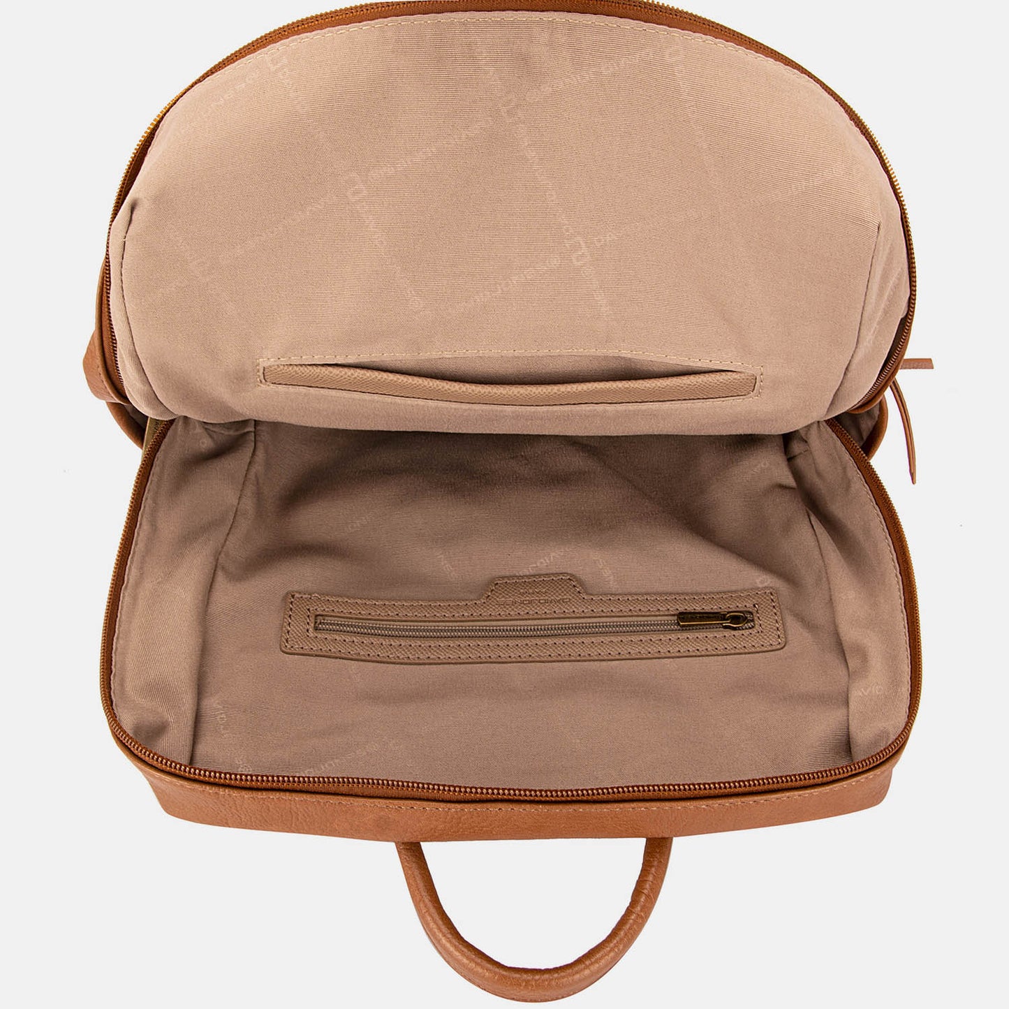 David Jones PU Leather Backpack Bag   