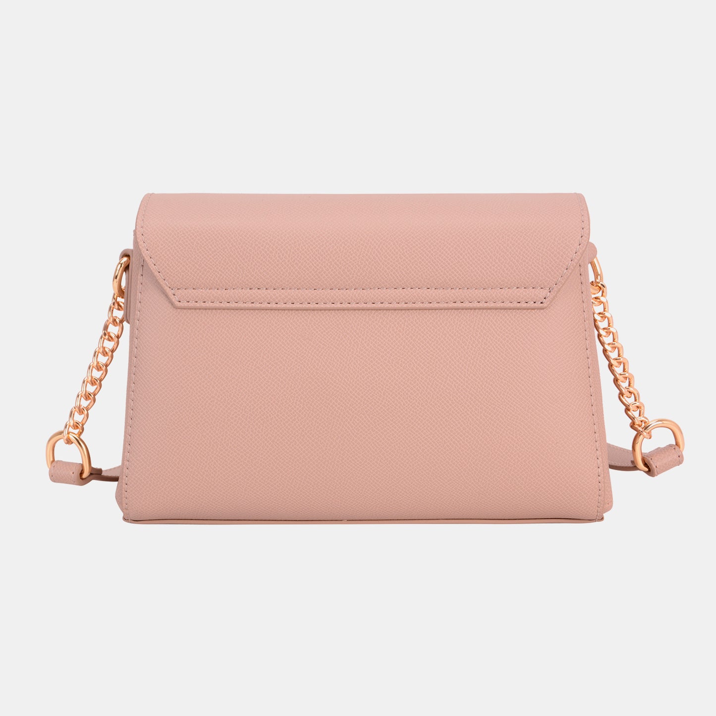 STUNNLY  David Jones PU Leather Crossbody Bag   