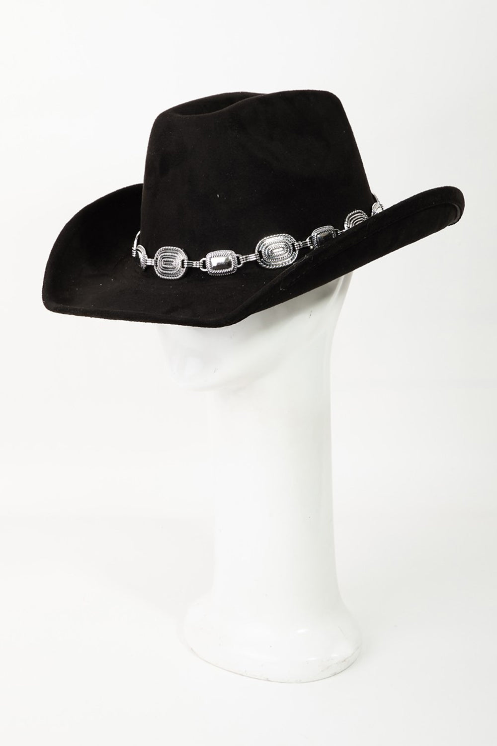 Fame Metal Trim Cowboy Hat   