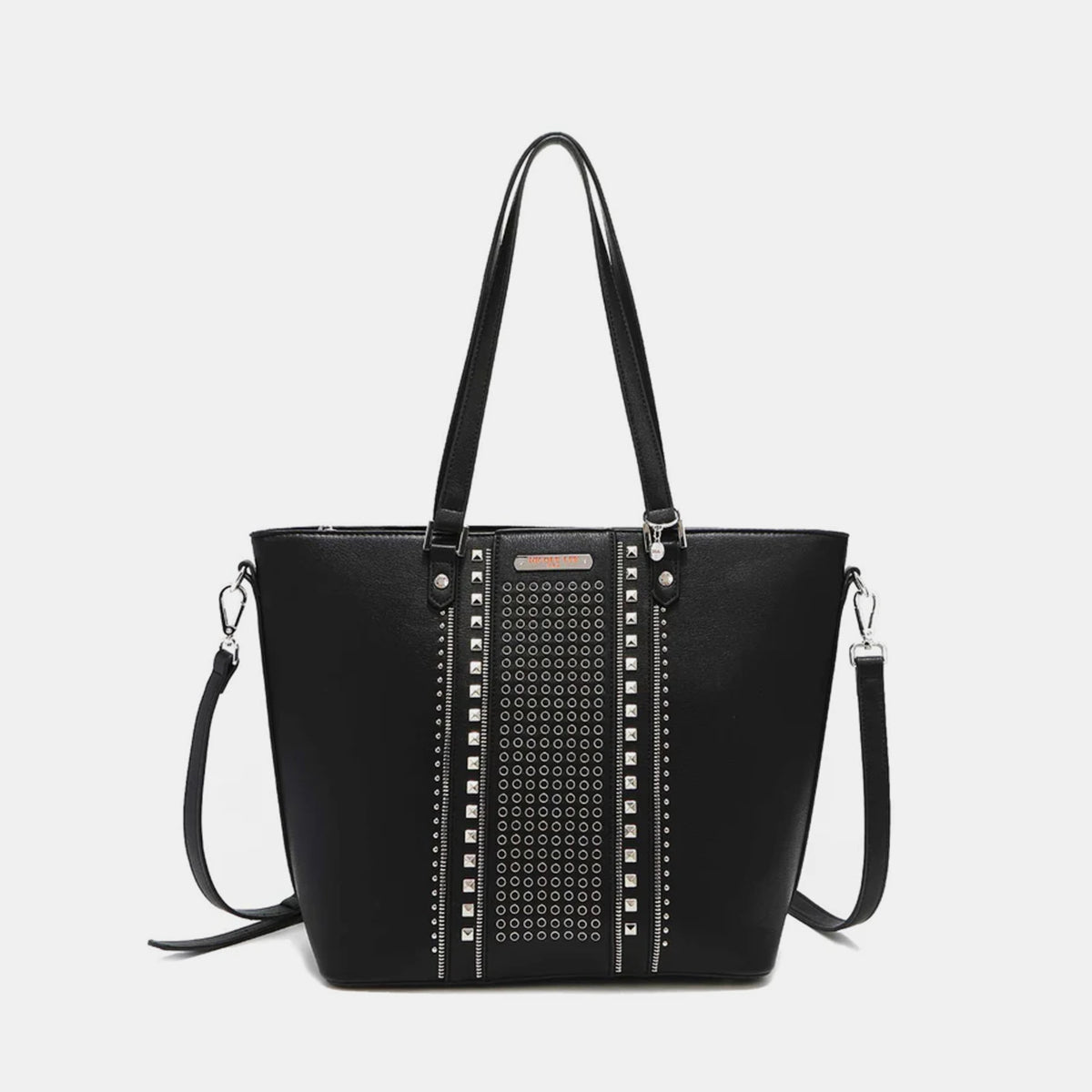 Nicole Lee USA Studded Decor Tote Bag   