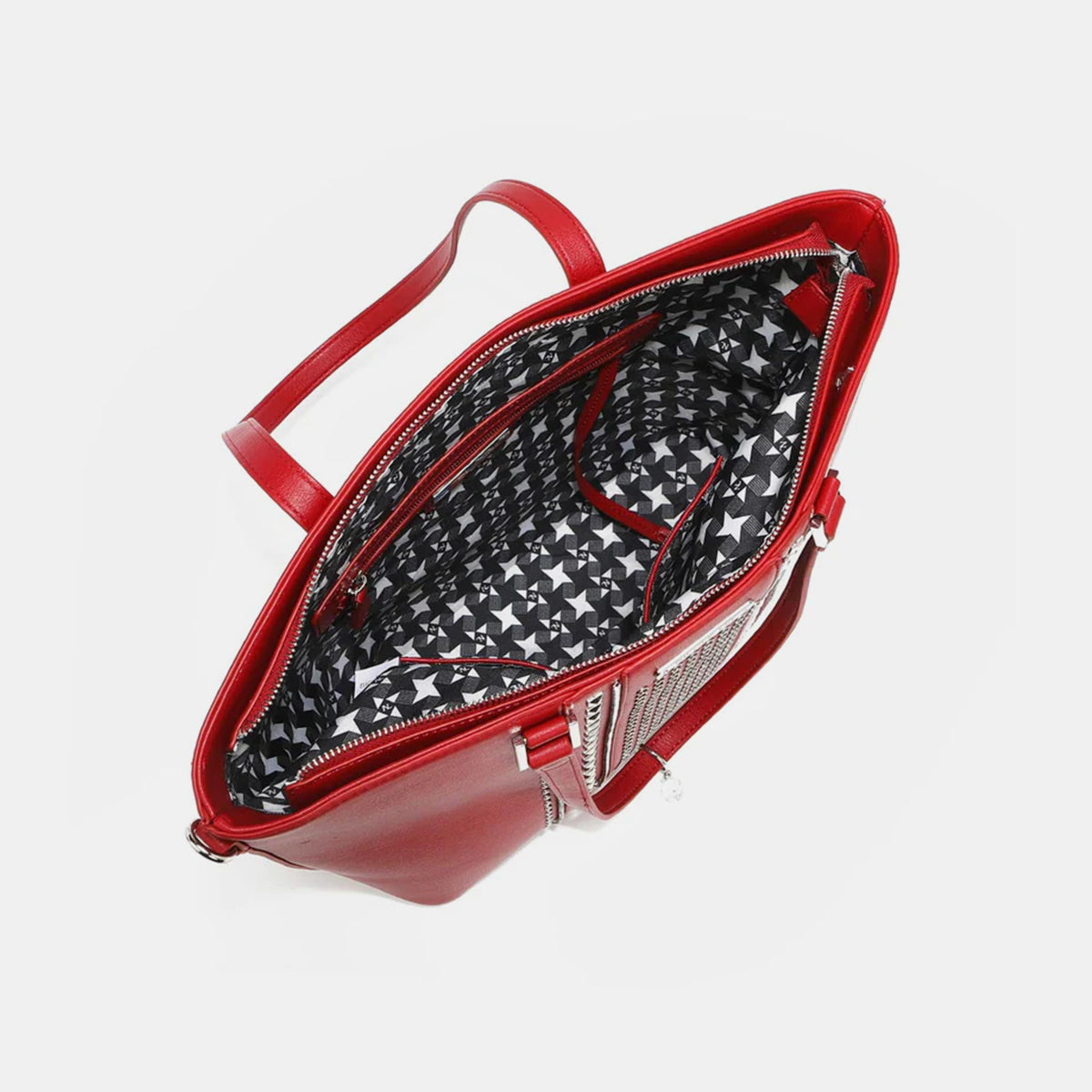 Nicole Lee USA Studded Decor Tote Bag   