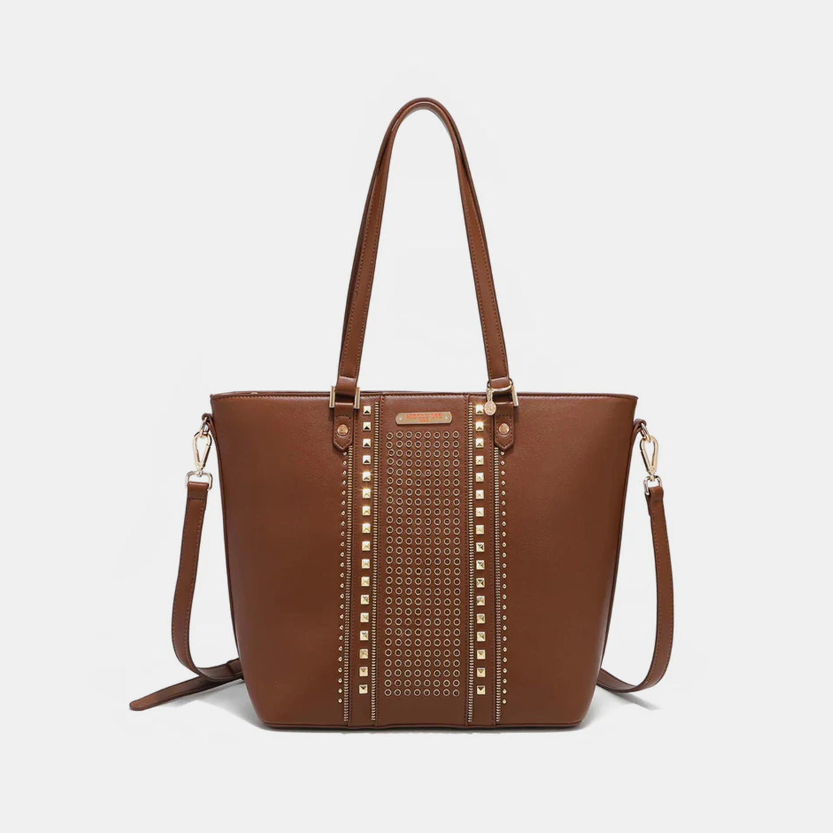 Nicole Lee USA Studded Decor Tote Bag   