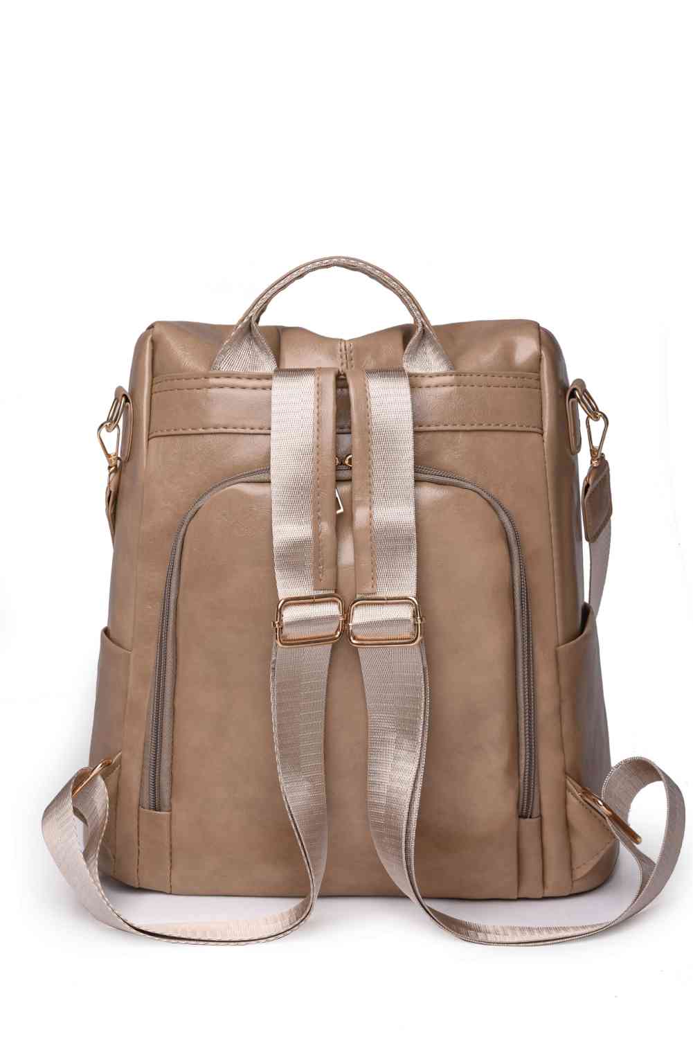 Zipper Pocket Backpack   