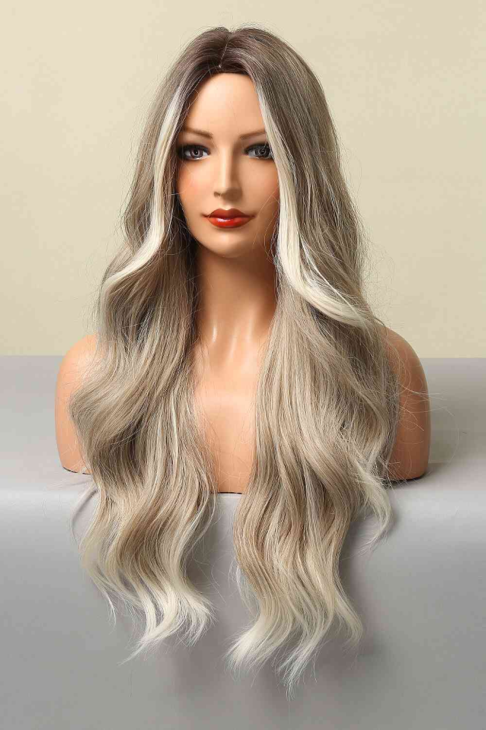 Full Machine Made Long Wave Wigs 26''   