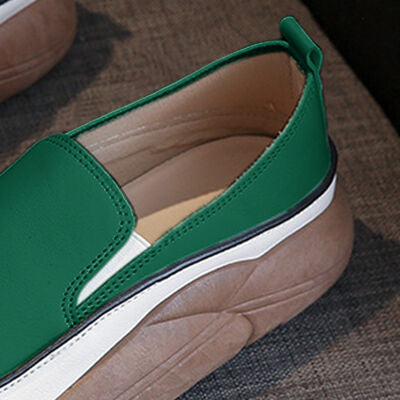 Chunky Slip On Shoes   