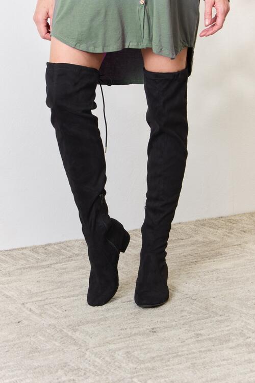 East Lion Corp Over The Knee Boots Black 6 