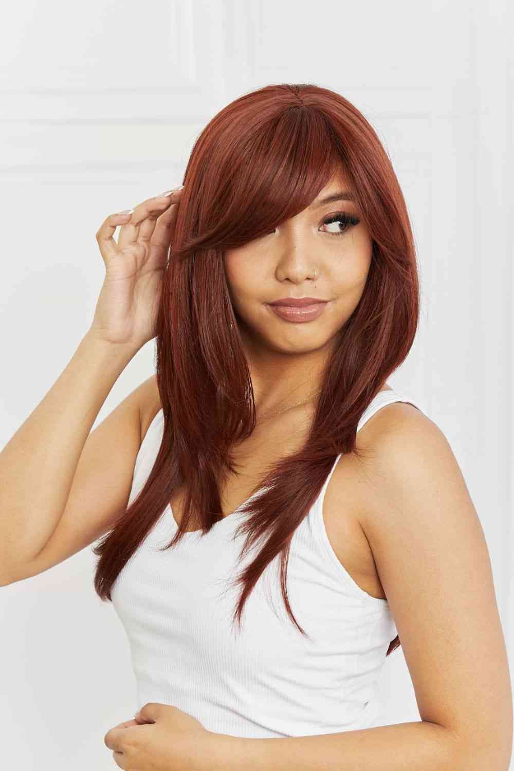 Mid-Length Wave Synthetic Wigs 20''   