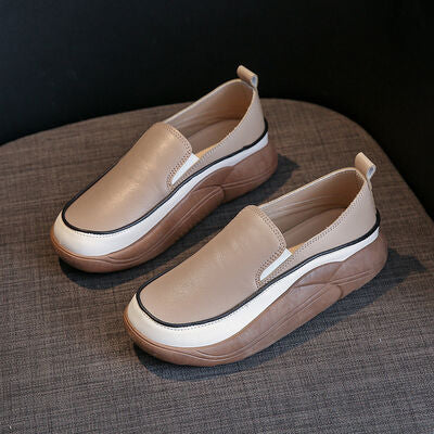 Chunky Slip On Shoes   