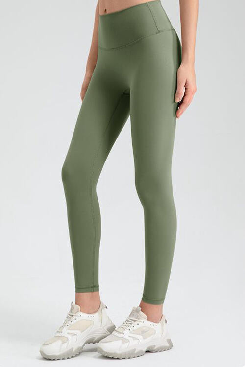 Wide Waistband Sport Leggings   