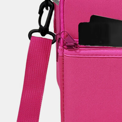 40 Oz Insulated Tumbler Cup Sleeve With Adjustable Shoulder Strap   