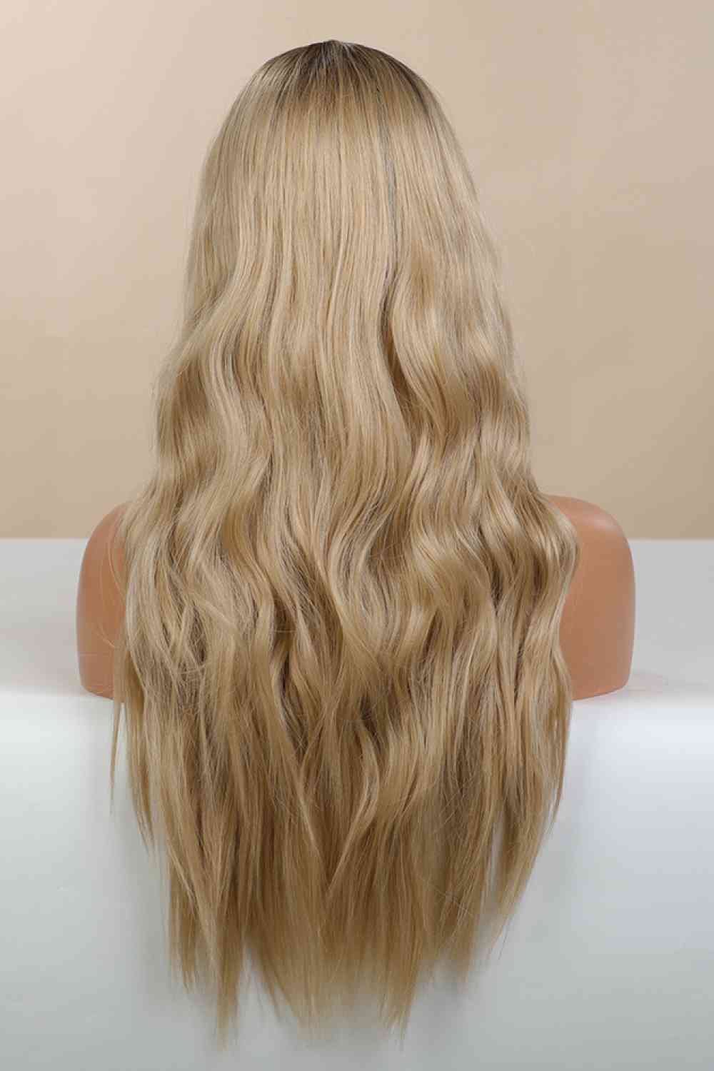 13*2" Lace Front Wigs Synthetic Long Wave 26'' 150% Density   