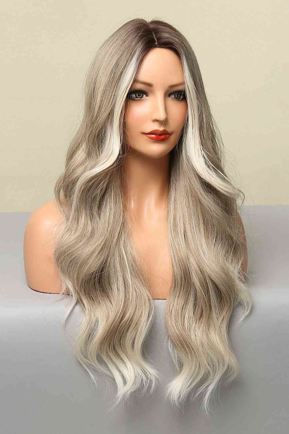 Full Machine Made Long Wave Wigs 26''   